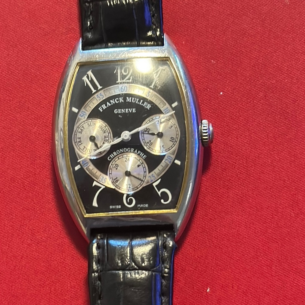 Black and Silver Men's Watch